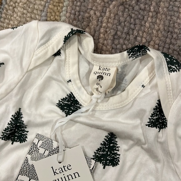 kate quinn One Pieces Kate Quinn 3 Month Bamboo Trees Knotted Gown